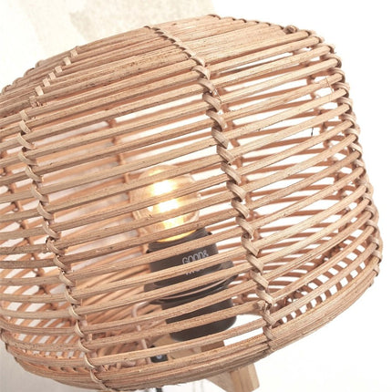 Tanami Wandleuchte aus natürlichem Rattan, 25 cm