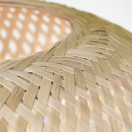 Barbados Tischlampe aus natürlichem Bambus, 25 cm