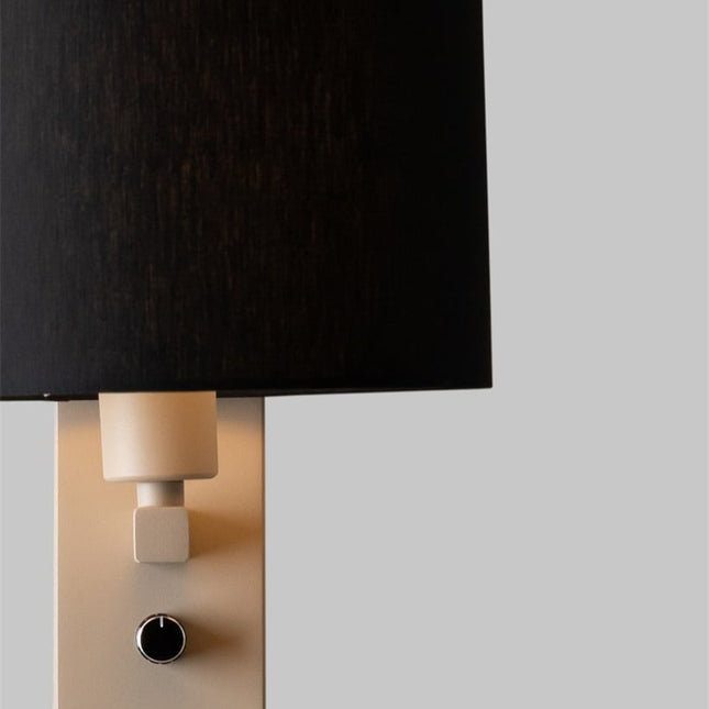 Applique Murale Florence Sable et Noir