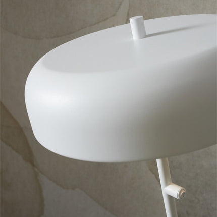 Lámpara de pie Porto de hierro blanco de 145 cm