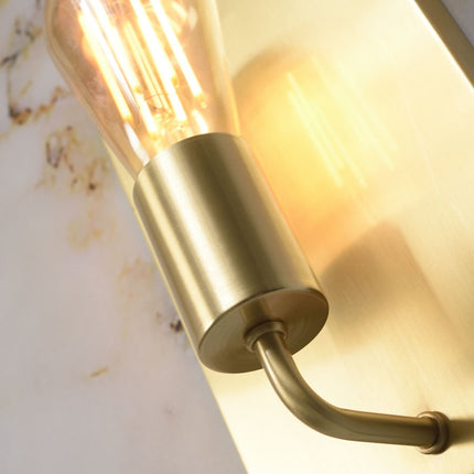 Madrid Wandleuchte Gold Eisen L