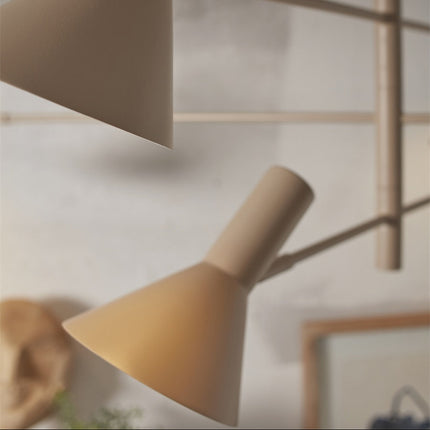 Lámpara de techo Izmir de 3 brazos color arena