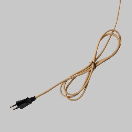 Applique Murale Florence avec Lampe de Lecture Sable et Lin Foncé