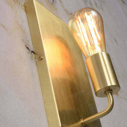 Madrid Wandleuchte Gold Eisen L