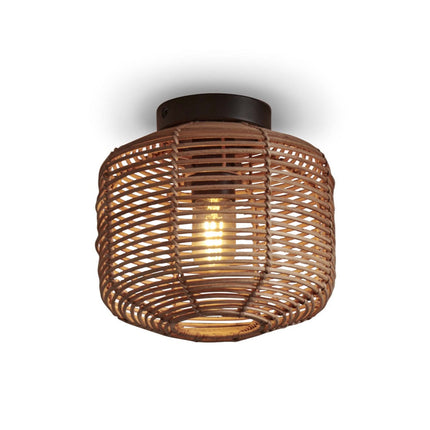 Tanami Deckenleuchte aus natürlichem Rattan, 25 cm