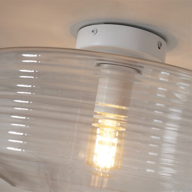 Plafonnier Verre Transparent Verona