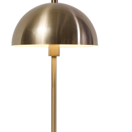 Tischlampe aus weißem und goldenem Marmor „Toulouse“