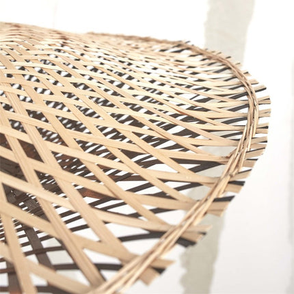 Kalimantan Bambus Deckenleuchte Schwarz 30 cm