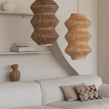 Barbados Natural Bamboo Pendant Light 40 cm XL