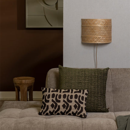 Langkawi Wandleuchte aus natürlichem Bambus, 32 cm