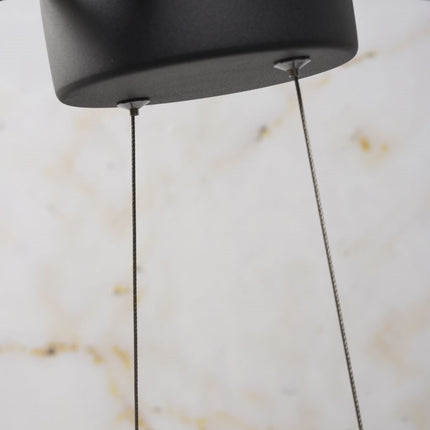 Suspension Biarritz 6 Bras Fer Noir