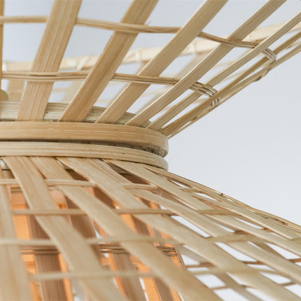 Machu Picchu Natural Bamboo Pendant Light 57 cm