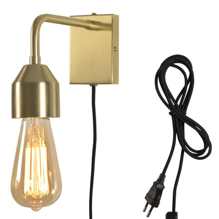 Madrid Wandleuchte Gold Eisen S