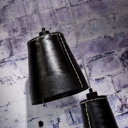 Suspension Amazon Caoutchouc Recyclé Noir Ø26 cm