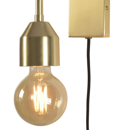 Madrid Wandleuchte Gold Eisen S