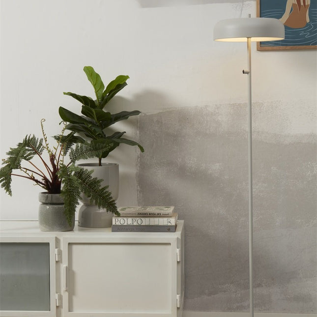 Lampadaire Porto Fer Gris Clair 145 cm