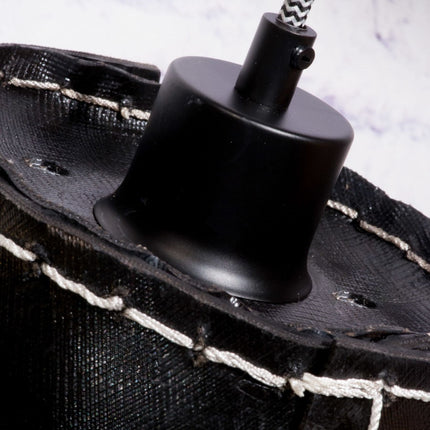 Suspension Amazon Caoutchouc Recyclé Noir Ø26 cm