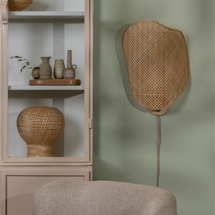 Barbados Tischlampe aus natürlichem Bambus, 25 cm