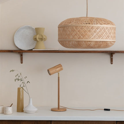 Langkawi Round Natural Bamboo Pendant Lamp 50 cm