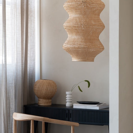 Barbados Natural Bamboo Pendant Light 40 cm XL