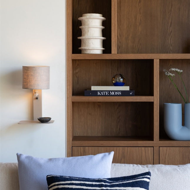 Applique Murale Florence Sable et Lin Clair