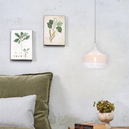 Suspension Verre Reykjavik Dégradé Blanc S