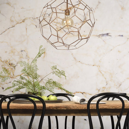 Lámpara colgante Marrakech de alambre de cobre – Ø55 cm