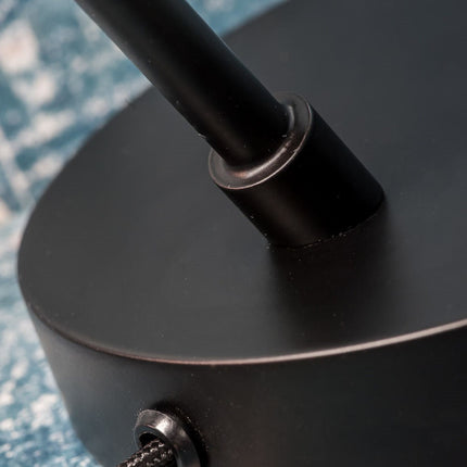 Valencia Tischlampe in Schwarz