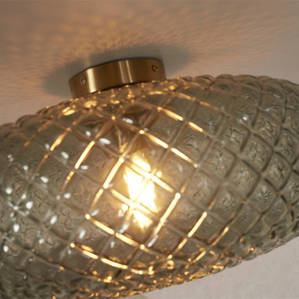 Plafonnier Venice Vert et Doré