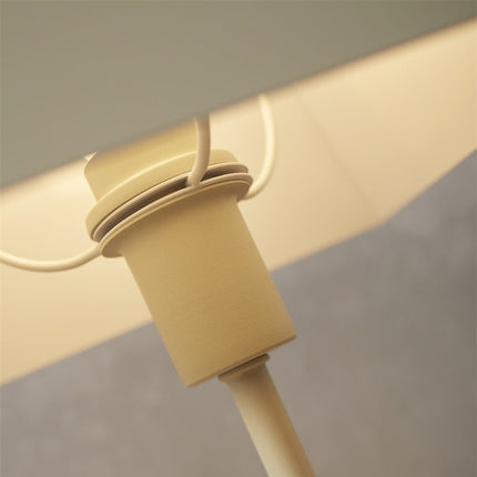 Lámpara de mesa verde suave Perth Square