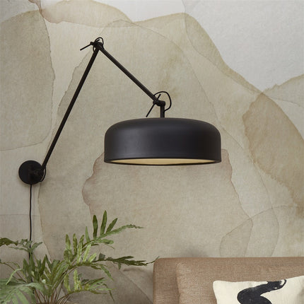 Applique Murale Marseille Fer Noir