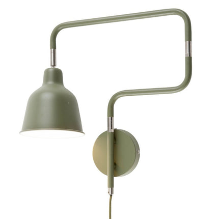 London Tube Olive Green Wall Light