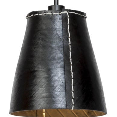 Suspension Amazon Caoutchouc Recyclé Noir Ø26 cm