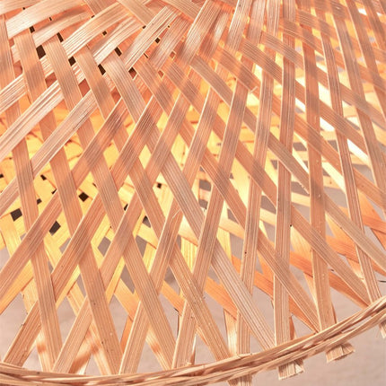 Kalimantan Deckenleuchte aus natürlichem Bambus, 30 cm