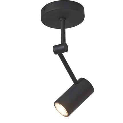 Foco de techo negro Montreux