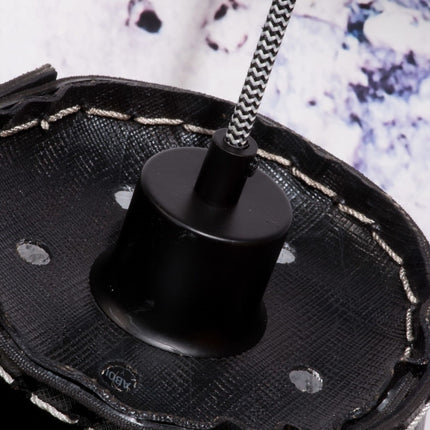 Suspension Amazon Caoutchouc Recyclé Noir Ø26 cm