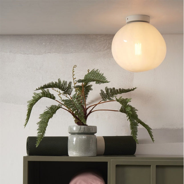 Helsinki Ceiling Light Milk White