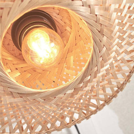 Kalimantan Natural Bamboo Wall Light 30 cm