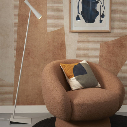 Lámpara de pie Bordeaux GU10 de hierro gris claro