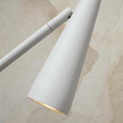 Lámpara de pie Bordeaux GU10 de hierro gris claro