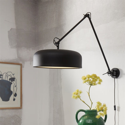 Applique Murale Marseille Fer Noir