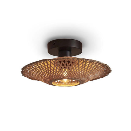 Kalimantan Deckenleuchte aus natürlichem Bambus, 30 cm