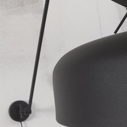 Applique Murale Marseille Fer Noir