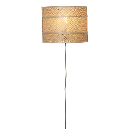 Langkawi Wandleuchte aus natürlichem Bambus, 32 cm