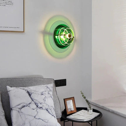 Retro Bunte 3D LED Wandleuchte