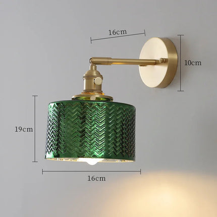 Nordische Retro verstellbare Wandlampe