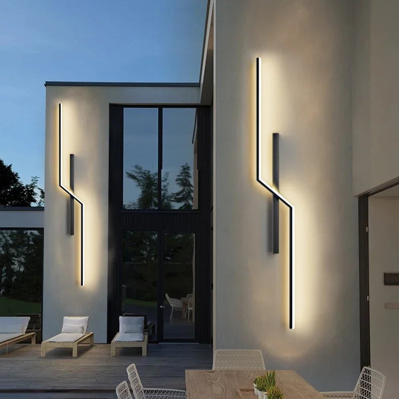 Applique Ligne Moderne Minimaliste IP65 LED