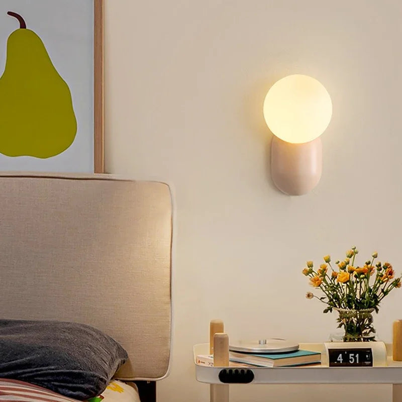 Applique Minimaliste Murale LED Macaron