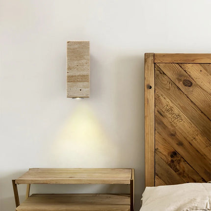 Applique Murale Pierre Travertin Naturelle