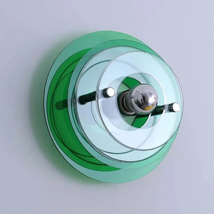 Retro Bunte 3D LED Wandleuchte